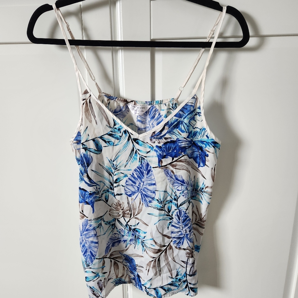 SECRET POSSESSIONS Silky floral blouse